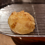 てんぷら 深町 - 新玉ねぎ