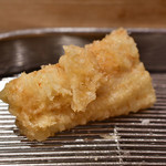 てんぷら 深町 - 穴子：尻尾側