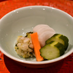 てんぷら 深町 - 漬物