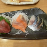 養老乃瀧 - '19/05/25 刺身三種盛り