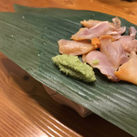 藤吉郎 - イガイ(赤貝)の刺身