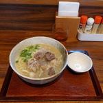 麺屋 あん - 山羊（トロこくスープ・沖縄そば）　750円