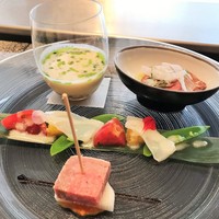 佐賀牛 季楽 銀座  - 前菜の盛合わせ～佐賀の彩り～
