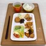 東京大学 中央食堂 - これ全部で４５０円弱