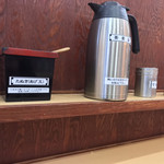 そばの神田 東一屋 - コンディメンツ。