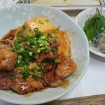 駅前酒場 - あんきも豆腐 450円