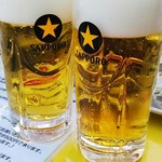 ginzaraiombiyaga-den - 生ビール