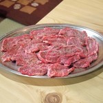 焼肉 はせ川 - A5ランク仙台牛千本すじ