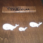 ハマのフレンチ - くじらのメニュー