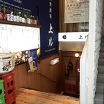 大衆酒場 上ル - お店は地下です。