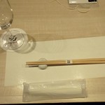 太閤うどん - テーブルセッティング