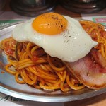 スパゲッティーのパンチョ - ナポリタン（並）＋王道２点セット