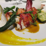 オマール海老 ホワイトアスパラの色々