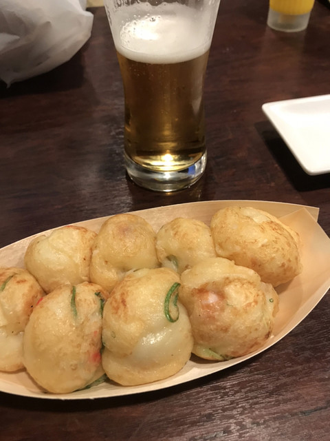 Nama Beer to Takoyaki no Omise Sato