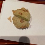 てんぷら 近藤 - 小タマネギ