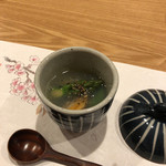 小料理なごみ - アスパラ　蛤