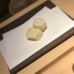 天ぷらあら木 - イカ