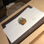 天ぷらあら木 - ウニ（天ぷら）