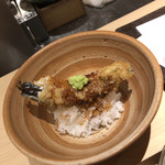 天ぷらあら木 - 鰻天丼