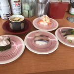 Kappasushi - タッチパネルで注文した寿司も、届くまで早い早い