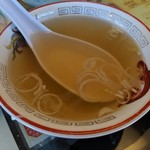 大勝軒 - 清湯スープ、いいですね〜
