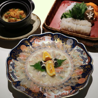 Usuki Fugu Yamadaya Marunouchi - 城下カレイ・鱧会席【5,6月限定】