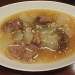 楽山 - 牛すね肉と大根の煮込み
