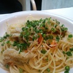 TRATTORIA 522 - しらすと焼きなすのスパゲッティ（塩ベース）