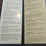 The Rim - メニュー