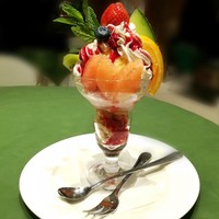 洋食 麦星 by グリル満天星 麻布十番 日本橋髙島屋店 - フルーツパフェ(税込み８６０円)