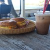 Kona Haven Café - 料理写真:ベーグルとモカ