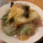 南海飯店 - かたい焼ソバ