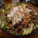 あずまし亭 - 旬野菜のサラダ2019.05.17