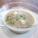 イオン クチーナ ノストラーナ - ランチセットのスープ(この日は牛蒡のスープ)