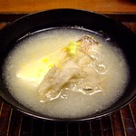 竹屋町 三多 - ぐじとしめじのすり流し汁.JPG