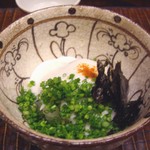 竹屋町 三多 - 河豚ブツの白子和え.JPG