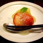 竹屋町 三多 - 季節の果物ゼリー掛け.JPG