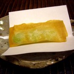 竹屋町 三多 - 銀杏の包み揚げアップ.JPG