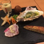 MILLE FIORI - 前菜盛り合わせ（ハーフ）（￥1000）