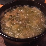 MILLE FIORI - 小海老とマッシュルームのアヒージョ（￥700）