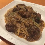 MILLE FIORI - なにわ黒牛のラグーソース スパゲティ（￥1800）