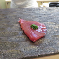 鮨 島本 - 初鰹　アサツキ叩き