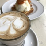 グッドモーニングカフェ - カプチーノ。ぬるい