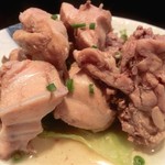 福建家庭料理 旬の香 - 「鶏肉の老酒漬け」:老酒香るしっとりとした鶏肉。　コリッコリの心地良い食感の軟骨付きです！