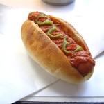 ソーシャルデザインカフェ ソボロ - ホットドッグ　チリ.JPG