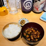 井出家 - ごはん＆赤出汁＆おかんのきんぴら