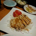 Washoku Resutoran Tengu - 蒸し鶏のバンバンジー