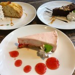 大仏cafe - 2019/5/26  本日のケーキ3種  350円内×3