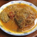 アジアカレーハウス - フィッシュカレー（日本の魚（種類不明））