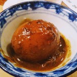 にこみ 鈴や - たまご（味噌煮込み）